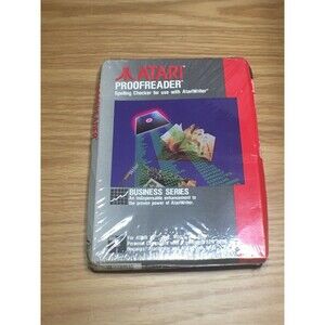 Rare SEALED Atari XE XL 400 800 Proofreader AtariWriter